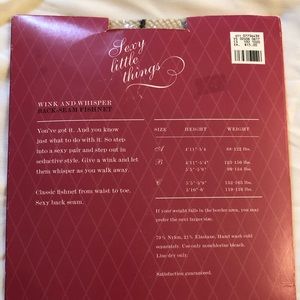 Victoria's Secret Accessories - Victoria’s Secret Back-seam fishnet Victoria's Secret Accessories - Victoria’s Secret Back-seam fishnet